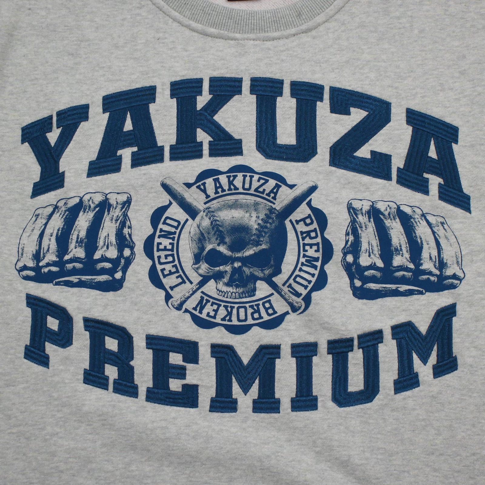 Yakuza Premium YPP 3820  Pullover Grau/Grün