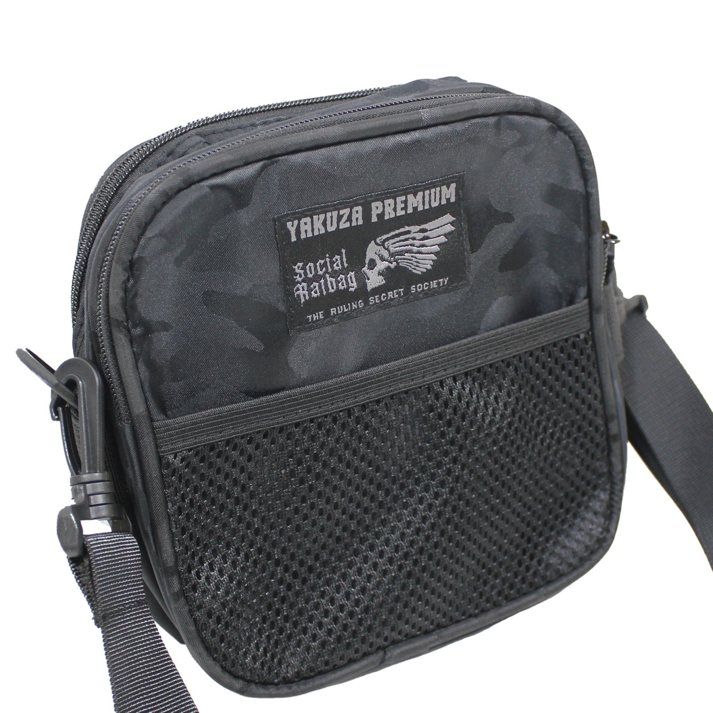 Yakuza Premium 3574 Schultertasche Schwarz Camouflage