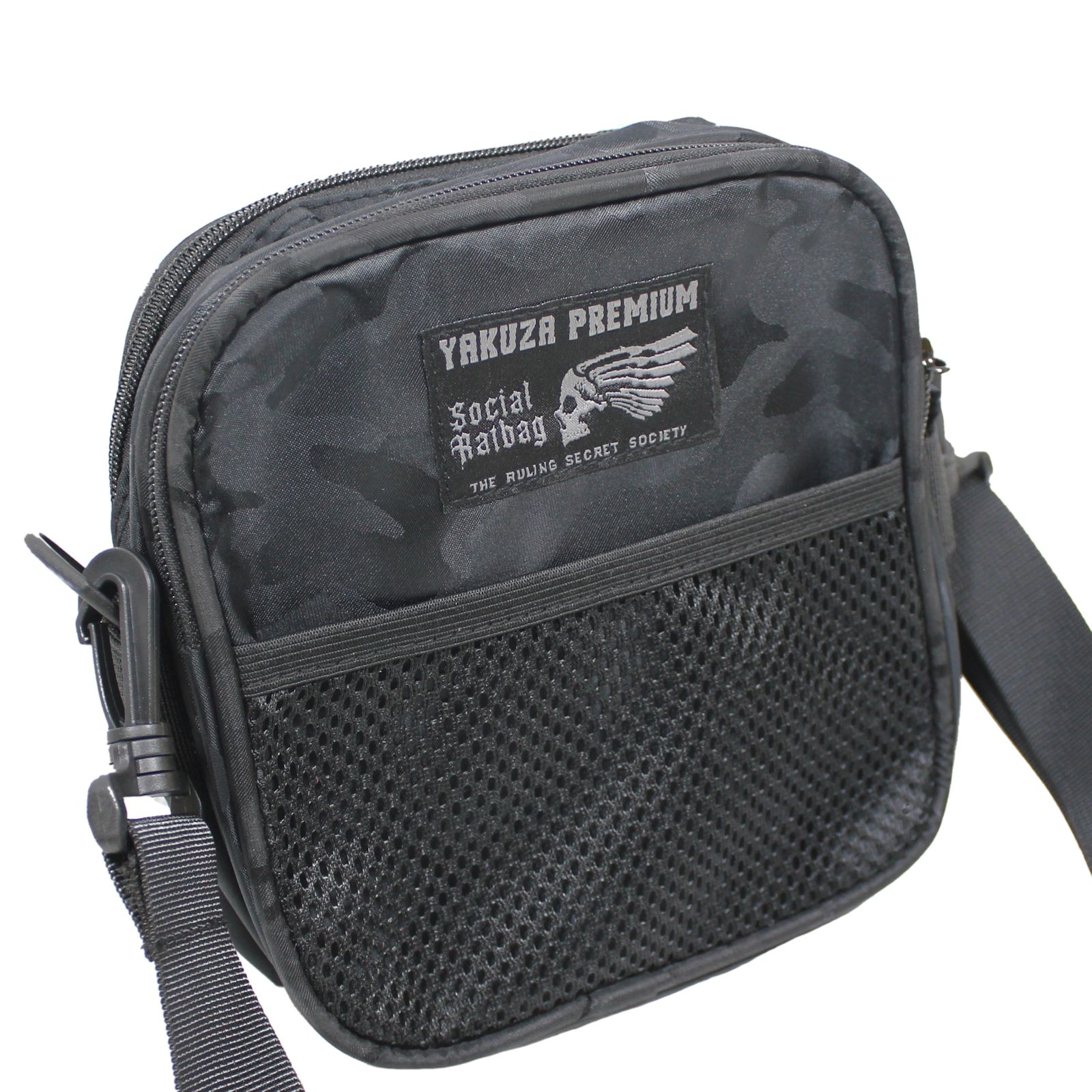 Yakuza Premium 3574 Schultertasche Schwarz Camouflage