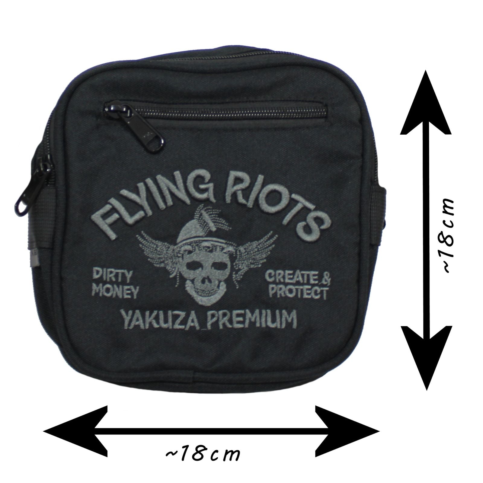 Yakuza Premium 3573 Schultertasche Schwarz