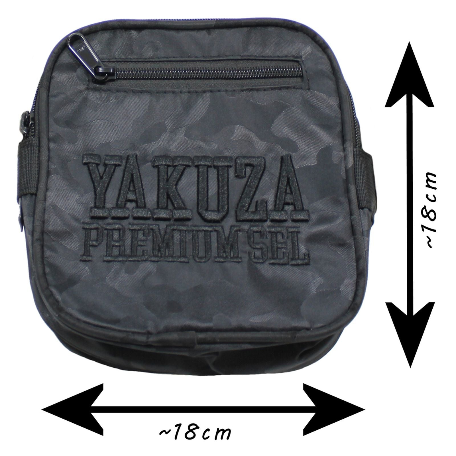 Yakuza Premium 3574 Schultertasche Schwarz Camouflage