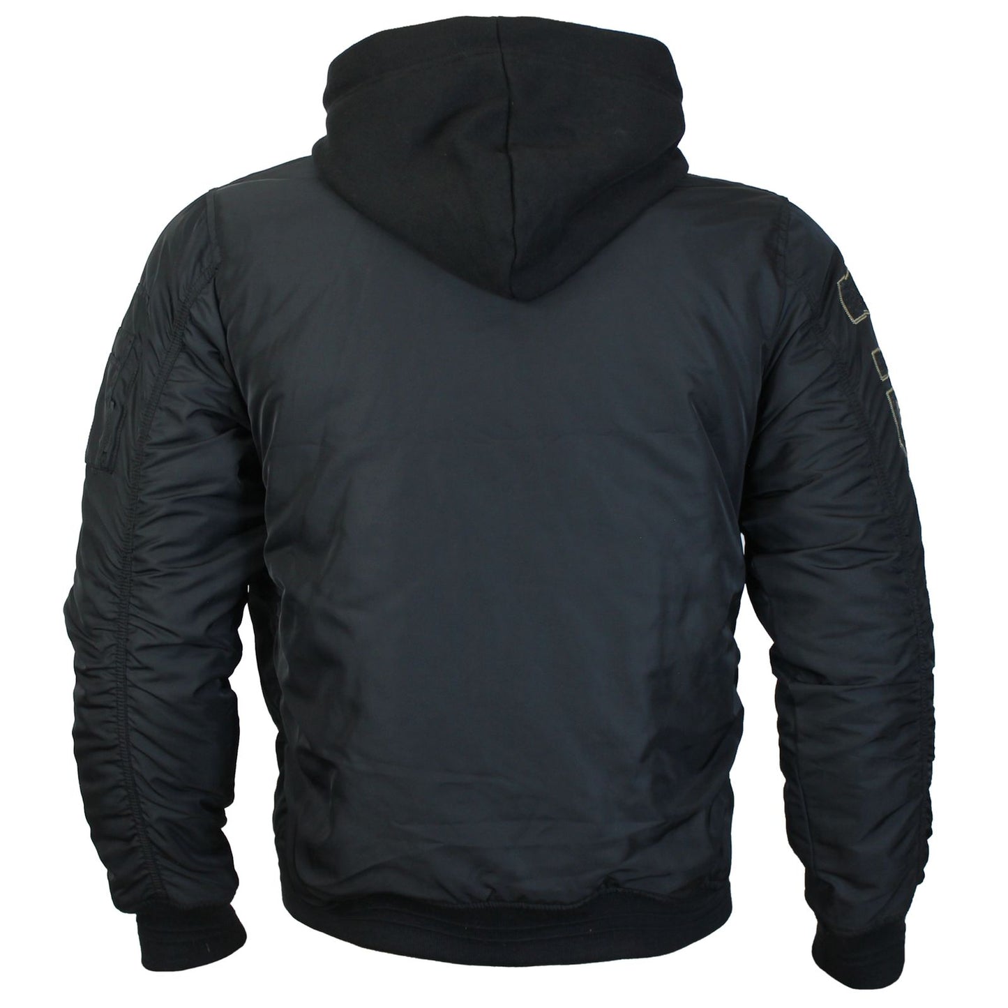 Stylisch, limitiert, Yakuza: Die olivgrüne Bomberjacke 3961 mit Stickerei & Kapuze ist ein Must-have für echte Männer. Schnell sichern!