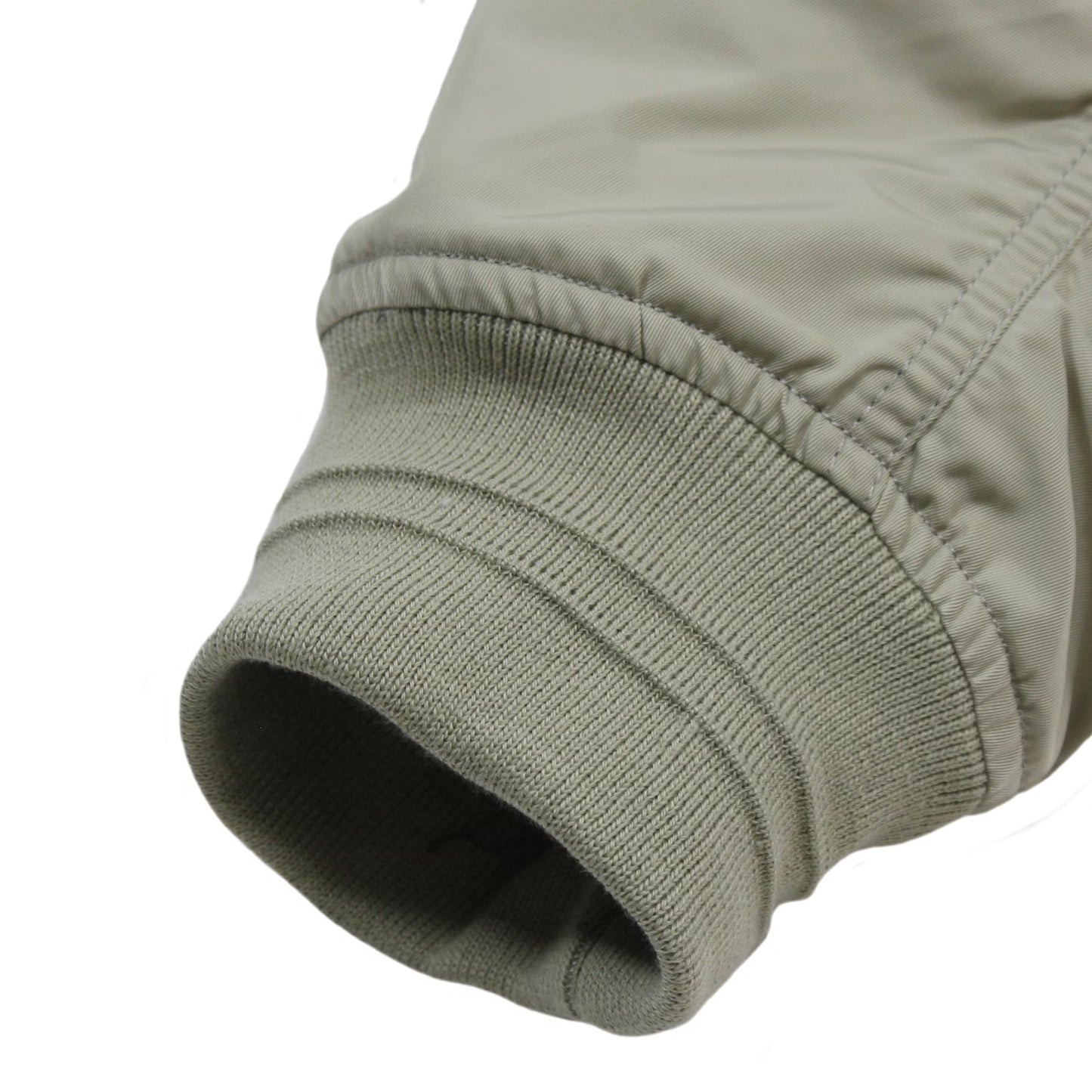 Limitierte Yakuza Bomberjacke in Oliv mit Patch und Stickerei