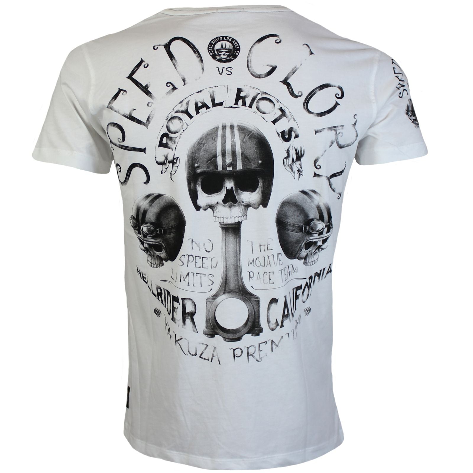 Yakuza Premium  YPS 3711 T-Shirt Natur Weiss