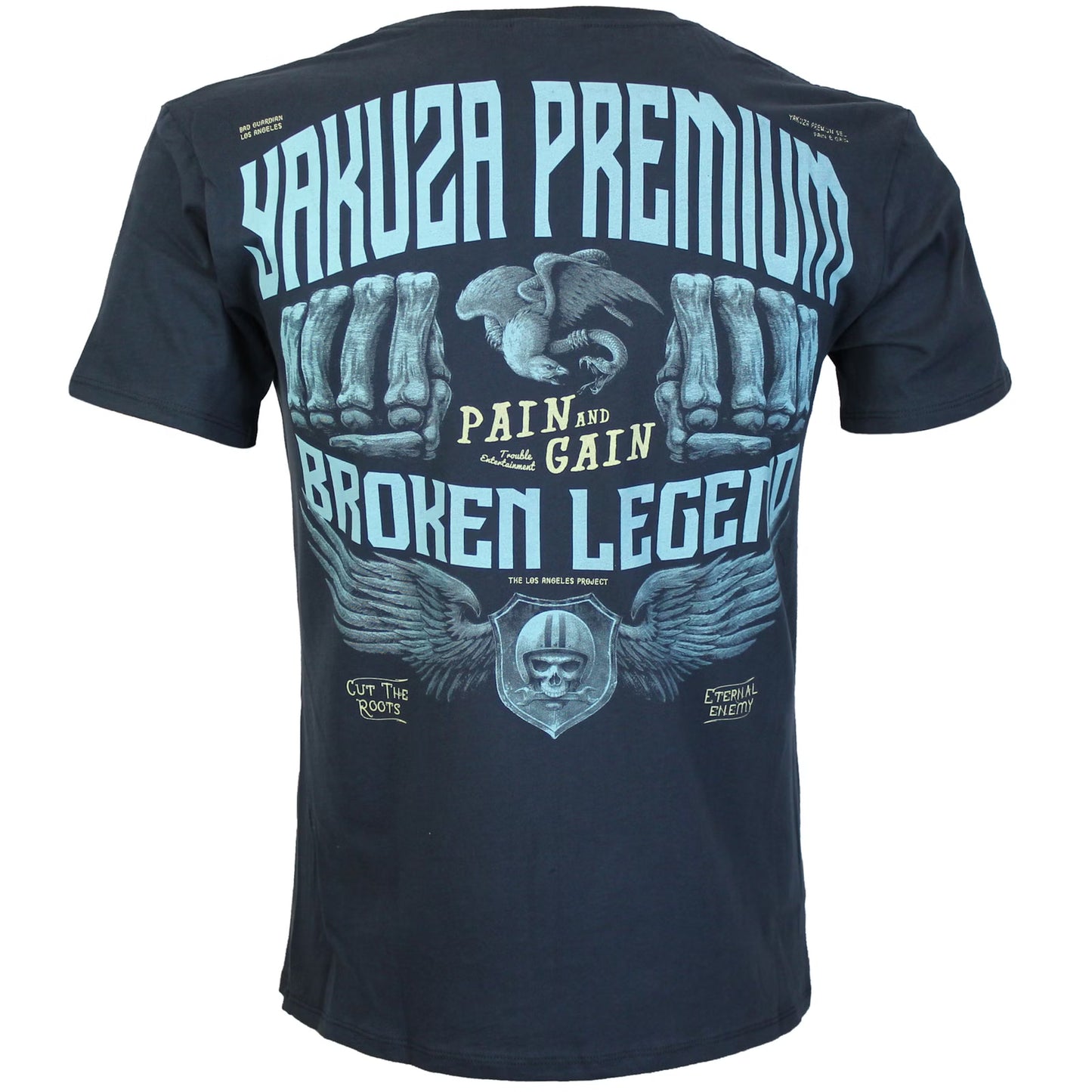 Yakuza Premium  YPS 3906 T-Shirt Dunkelblau