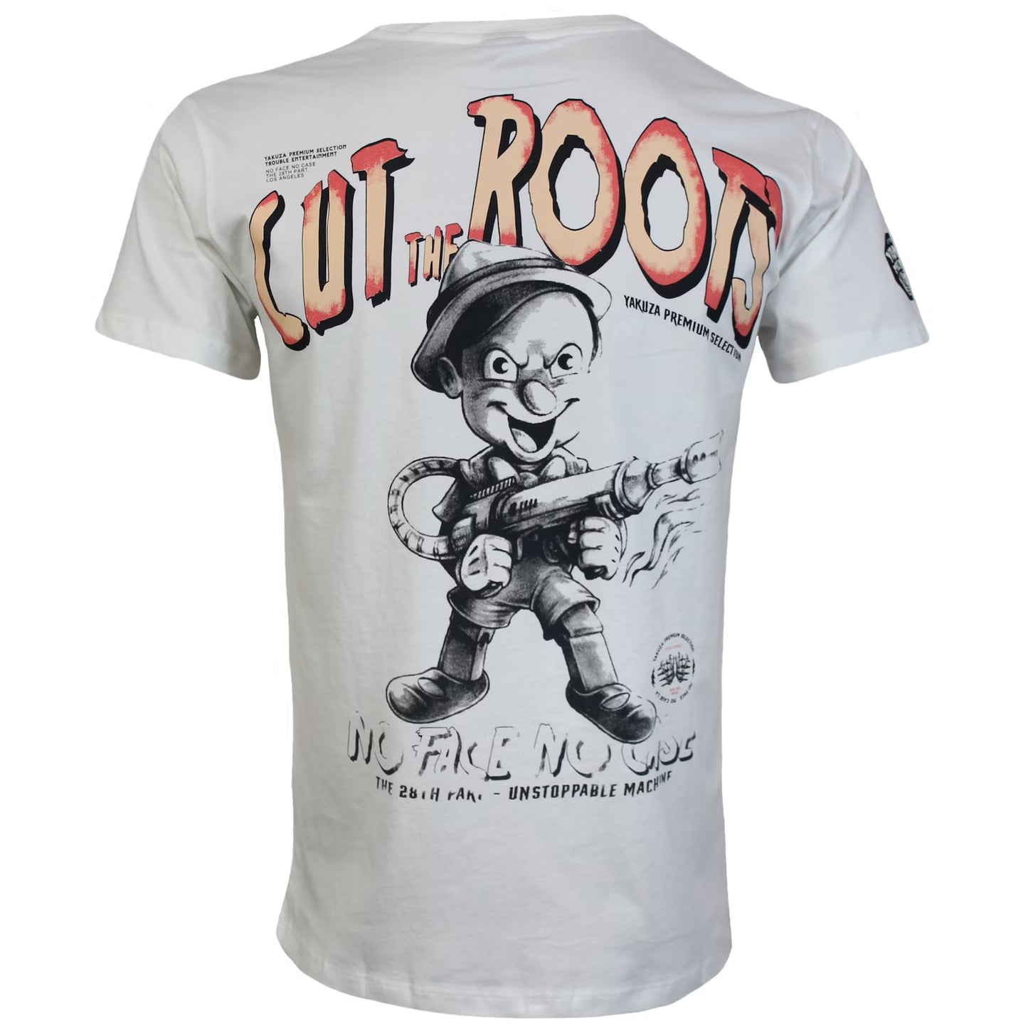 Yakuza Premium  YPS 4012 T-Shirt Natur Weiss