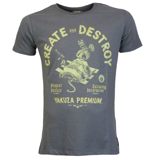 Yakuza Premium  YPS 3701  T-Shirt Grau