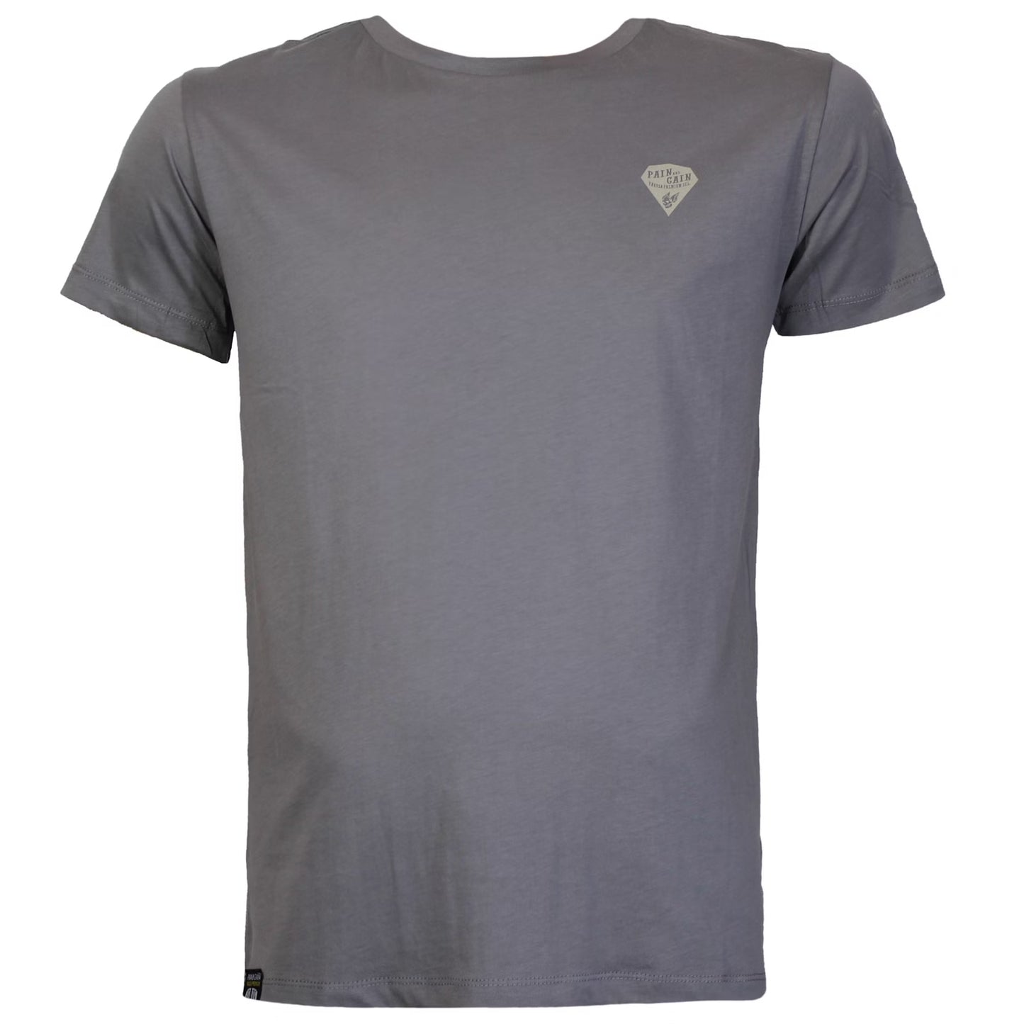 Yakuza Premium T-Shirt in Lila Matt mit grossem, detailreichem Rückenprint und kleinem Frontprint auf der linken Brust.