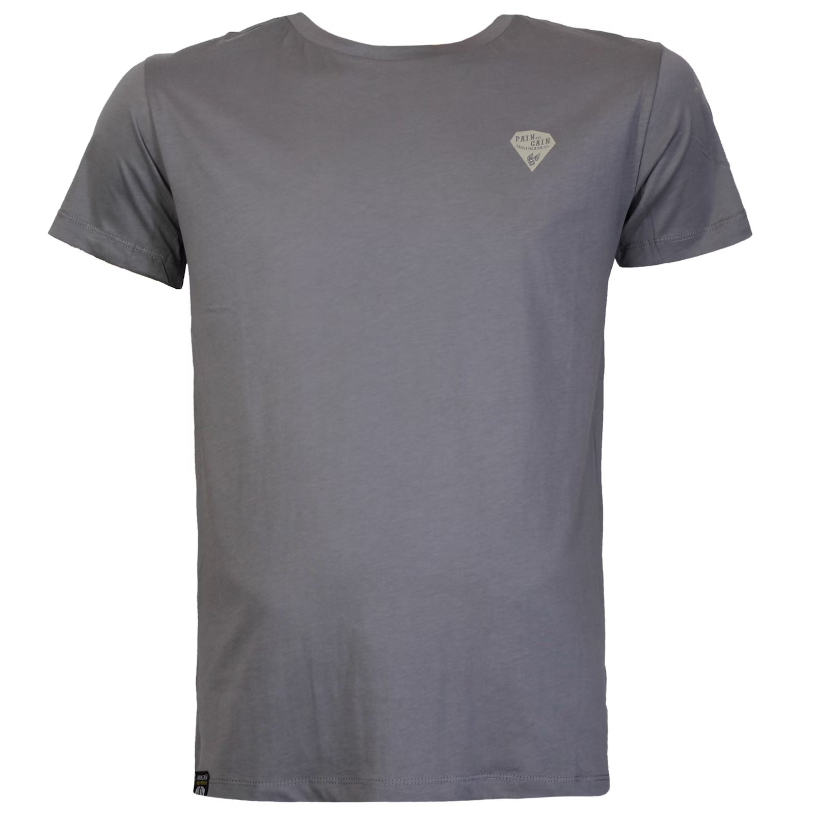 Yakuza Premium T-Shirt in Lila Matt mit grossem, detailreichem Rückenprint und kleinem Frontprint auf der linken Brust.