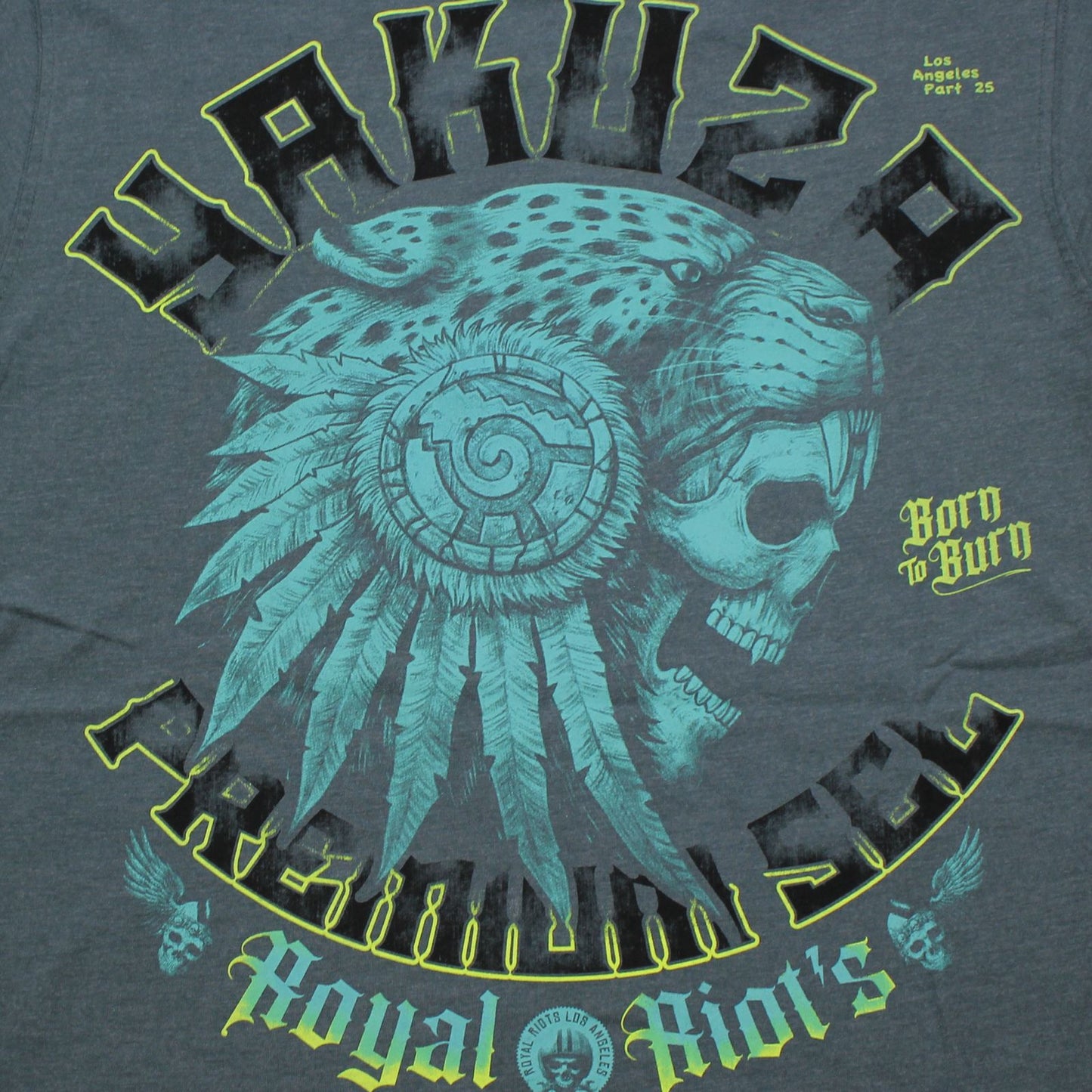 Yakuza Premium  YPS 3700  T-Shirt Blau