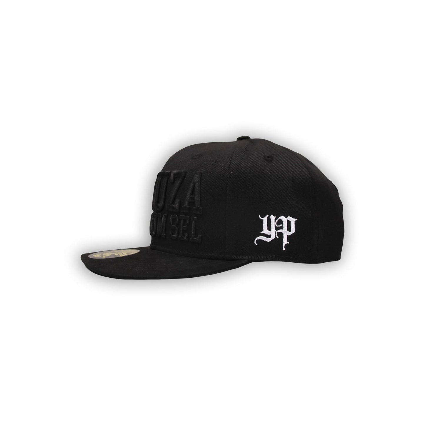 Yakuza Premium Basecap 3373 schwarz mit 3D Stickerei und verstellbarem Snapback