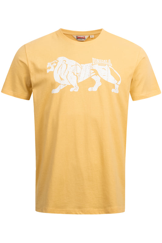 Lonsdale 117036 Endmoor T-Shirt Pastelgelb