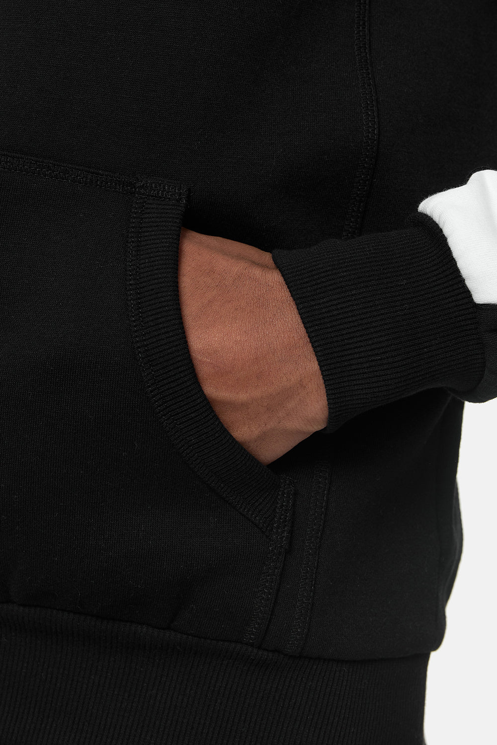 Lonsdale 117356 Kapuzenpullover Schwarz