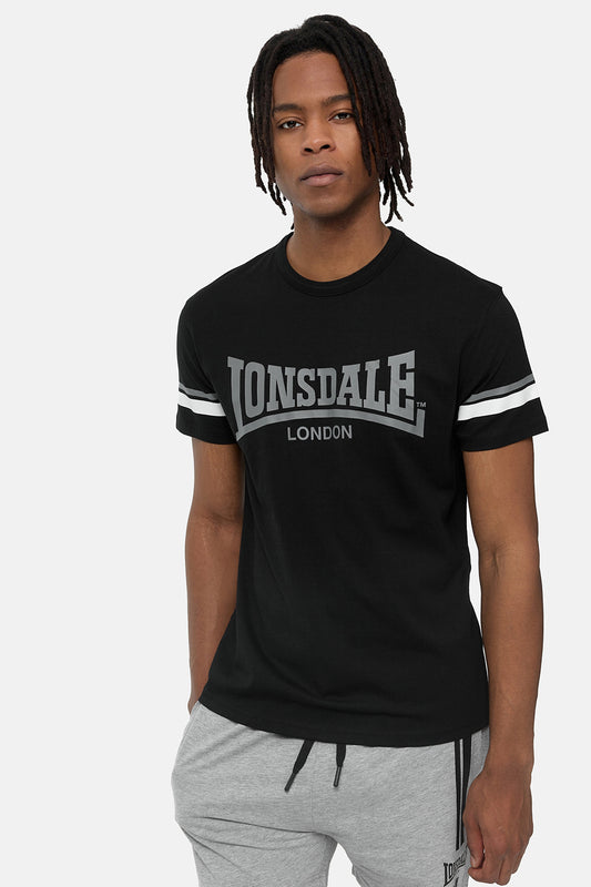 Lonsdale 117363 Creich T-Shirt Schwarz