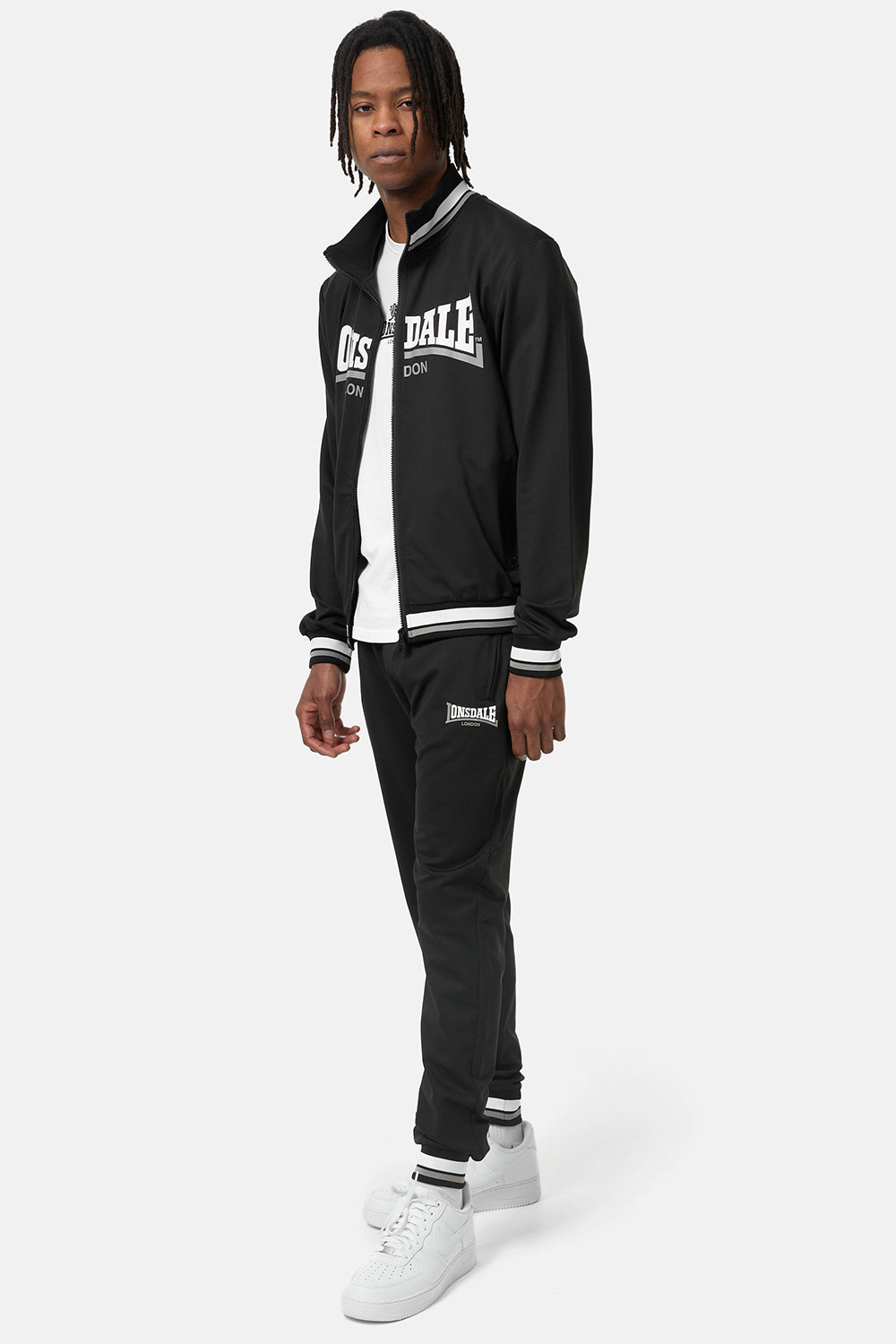 Lonsdale 117373 Poolewe Jogginganzug Schwarz