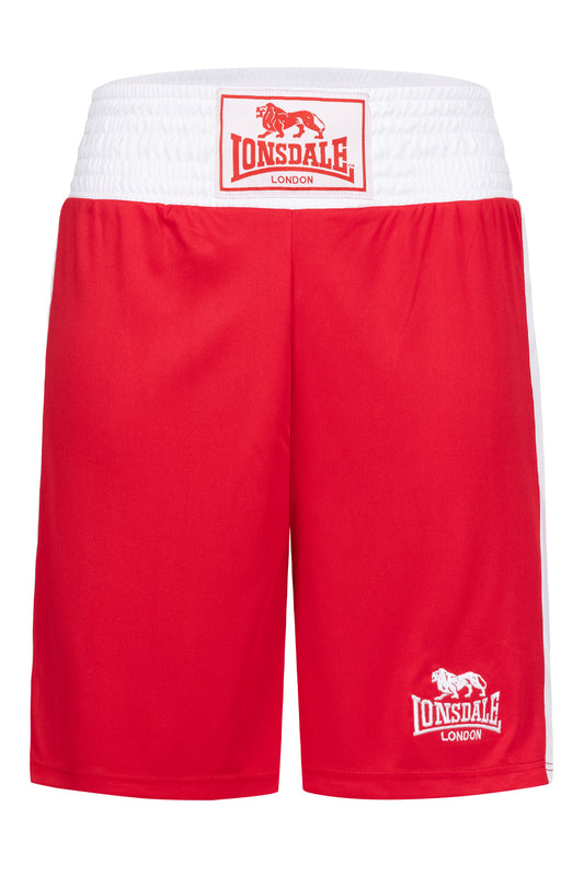 Lonsdale 119127 Amateur Boxing Trunks Rot