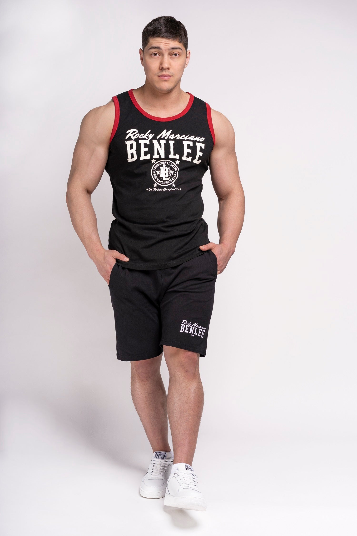 BENLEE 190108 Pittsfield Singlet Black