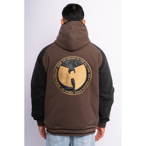 Wu Wear Grains Melton Jacke - Wu-Tang Clan Grau