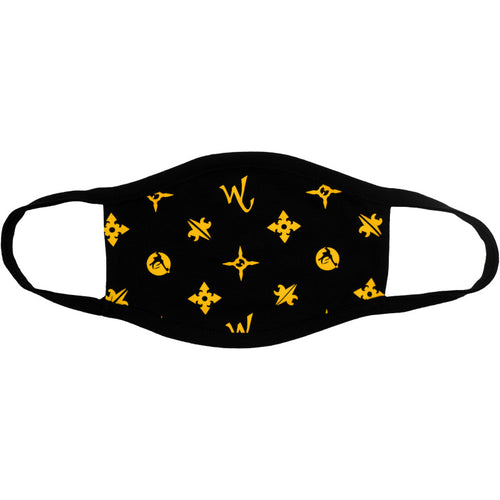 Wu Wear - Mundschutz Wuitton Gesichtsmaske - Wu Tang Clan Front