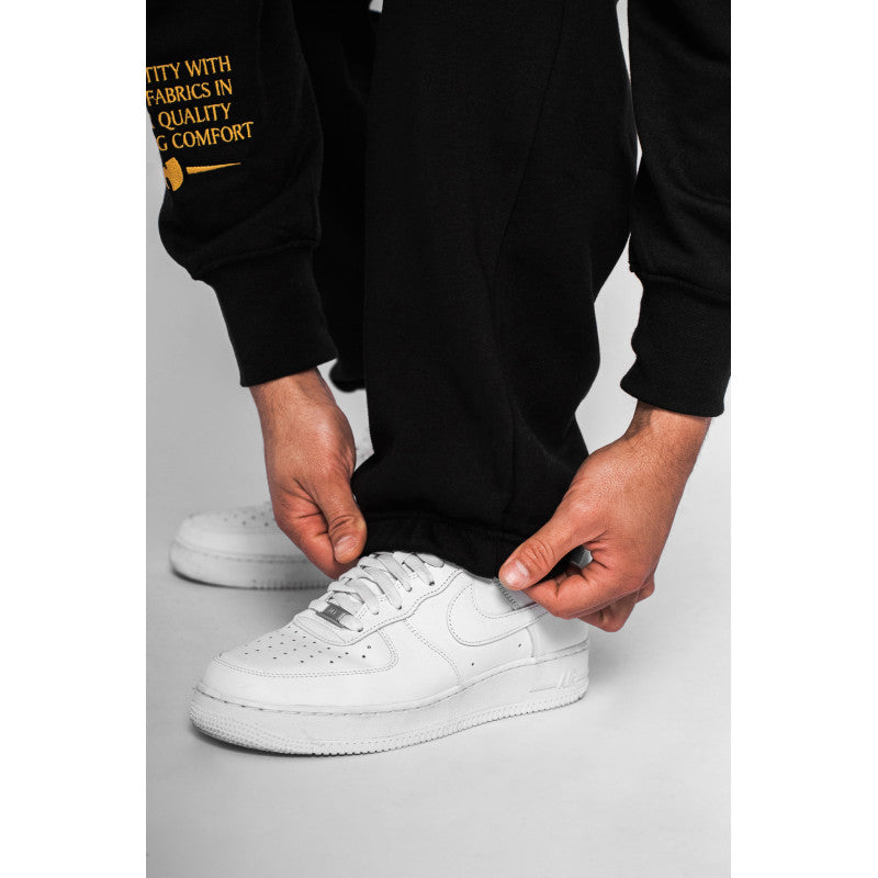 Wu Wear Wu 36 Block Sweatpant Schwarz - Wu-Tang Clan