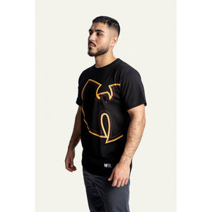 Wu Wear Wu Glow Men T-Shirt Schwarz Wu-Tang Clan Schwarz