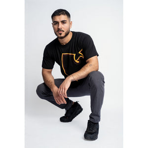 Wu Wear Wu Glow Men T-Shirt Schwarz Wu-Tang Clan