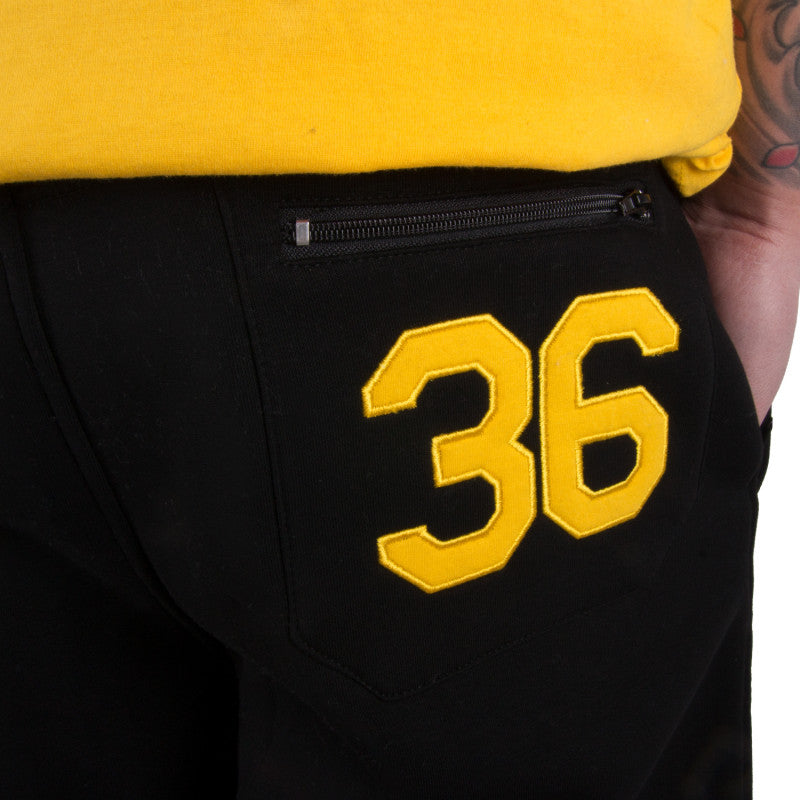 Wu Wear Wu Wear 36 Sweatshort Schwarz - Wu-Tang Clan